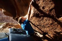 Bouldering in Hueco Tanks on 12/23/2019 with Blue Lizard Climbing and Yoga

Filename: SRM_20191223_1550040.jpg
Aperture: f/6.3
Shutter Speed: 1/250
Body: Canon EOS-1D Mark II
Lens: Canon EF 16-35mm f/2.8 L