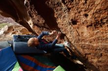 Bouldering in Hueco Tanks on 12/23/2019 with Blue Lizard Climbing and Yoga

Filename: SRM_20191223_1552240.jpg
Aperture: f/4.5
Shutter Speed: 1/250
Body: Canon EOS-1D Mark II
Lens: Canon EF 16-35mm f/2.8 L