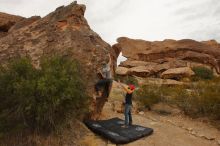 Bouldering in Hueco Tanks on 12/24/2019 with Blue Lizard Climbing and Yoga

Filename: SRM_20191224_1109560.jpg
Aperture: f/6.3
Shutter Speed: 1/500
Body: Canon EOS-1D Mark II
Lens: Canon EF 16-35mm f/2.8 L