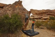Bouldering in Hueco Tanks on 12/24/2019 with Blue Lizard Climbing and Yoga

Filename: SRM_20191224_1110010.jpg
Aperture: f/5.6
Shutter Speed: 1/500
Body: Canon EOS-1D Mark II
Lens: Canon EF 16-35mm f/2.8 L
