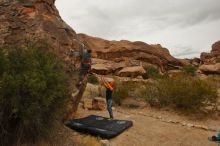 Bouldering in Hueco Tanks on 12/24/2019 with Blue Lizard Climbing and Yoga

Filename: SRM_20191224_1112510.jpg
Aperture: f/9.0
Shutter Speed: 1/320
Body: Canon EOS-1D Mark II
Lens: Canon EF 16-35mm f/2.8 L