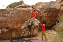 Bouldering in Hueco Tanks on 12/24/2019 with Blue Lizard Climbing and Yoga

Filename: SRM_20191224_1112570.jpg
Aperture: f/5.0
Shutter Speed: 1/320
Body: Canon EOS-1D Mark II
Lens: Canon EF 16-35mm f/2.8 L