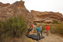Bouldering in Hueco Tanks on 12/24/2019 with Blue Lizard Climbing and Yoga

Filename: SRM_20191224_1116010.jpg
Aperture: f/7.1
Shutter Speed: 1/320
Body: Canon EOS-1D Mark II
Lens: Canon EF 16-35mm f/2.8 L
