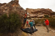 Bouldering in Hueco Tanks on 12/24/2019 with Blue Lizard Climbing and Yoga

Filename: SRM_20191224_1116190.jpg
Aperture: f/7.1
Shutter Speed: 1/320
Body: Canon EOS-1D Mark II
Lens: Canon EF 16-35mm f/2.8 L