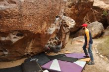 Bouldering in Hueco Tanks on 12/24/2019 with Blue Lizard Climbing and Yoga

Filename: SRM_20191224_1118530.jpg
Aperture: f/4.0
Shutter Speed: 1/320
Body: Canon EOS-1D Mark II
Lens: Canon EF 16-35mm f/2.8 L