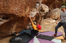 Bouldering in Hueco Tanks on 12/24/2019 with Blue Lizard Climbing and Yoga

Filename: SRM_20191224_1121080.jpg
Aperture: f/4.0
Shutter Speed: 1/320
Body: Canon EOS-1D Mark II
Lens: Canon EF 16-35mm f/2.8 L