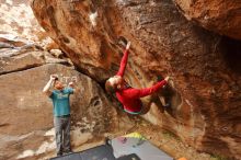 Bouldering in Hueco Tanks on 12/24/2019 with Blue Lizard Climbing and Yoga

Filename: SRM_20191224_1135280.jpg
Aperture: f/4.0
Shutter Speed: 1/250
Body: Canon EOS-1D Mark II
Lens: Canon EF 16-35mm f/2.8 L