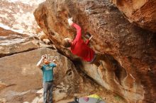 Bouldering in Hueco Tanks on 12/24/2019 with Blue Lizard Climbing and Yoga

Filename: SRM_20191224_1135300.jpg
Aperture: f/4.0
Shutter Speed: 1/250
Body: Canon EOS-1D Mark II
Lens: Canon EF 16-35mm f/2.8 L