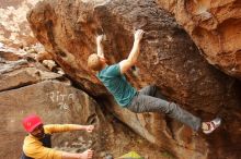 Bouldering in Hueco Tanks on 12/24/2019 with Blue Lizard Climbing and Yoga

Filename: SRM_20191224_1137310.jpg
Aperture: f/4.5
Shutter Speed: 1/250
Body: Canon EOS-1D Mark II
Lens: Canon EF 16-35mm f/2.8 L