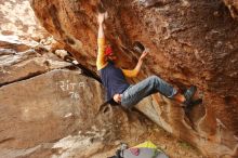 Bouldering in Hueco Tanks on 12/24/2019 with Blue Lizard Climbing and Yoga

Filename: SRM_20191224_1139400.jpg
Aperture: f/4.5
Shutter Speed: 1/250
Body: Canon EOS-1D Mark II
Lens: Canon EF 16-35mm f/2.8 L