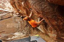 Bouldering in Hueco Tanks on 12/24/2019 with Blue Lizard Climbing and Yoga

Filename: SRM_20191224_1141160.jpg
Aperture: f/5.0
Shutter Speed: 1/250
Body: Canon EOS-1D Mark II
Lens: Canon EF 16-35mm f/2.8 L