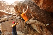 Bouldering in Hueco Tanks on 12/24/2019 with Blue Lizard Climbing and Yoga

Filename: SRM_20191224_1141201.jpg
Aperture: f/5.6
Shutter Speed: 1/250
Body: Canon EOS-1D Mark II
Lens: Canon EF 16-35mm f/2.8 L