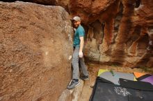 Bouldering in Hueco Tanks on 12/24/2019 with Blue Lizard Climbing and Yoga

Filename: SRM_20191224_1142460.jpg
Aperture: f/5.6
Shutter Speed: 1/250
Body: Canon EOS-1D Mark II
Lens: Canon EF 16-35mm f/2.8 L
