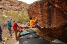 Bouldering in Hueco Tanks on 12/24/2019 with Blue Lizard Climbing and Yoga

Filename: SRM_20191224_1203570.jpg
Aperture: f/6.3
Shutter Speed: 1/320
Body: Canon EOS-1D Mark II
Lens: Canon EF 16-35mm f/2.8 L