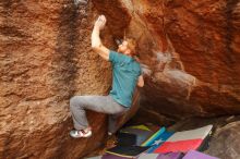 Bouldering in Hueco Tanks on 12/24/2019 with Blue Lizard Climbing and Yoga

Filename: SRM_20191224_1221160.jpg
Aperture: f/4.5
Shutter Speed: 1/250
Body: Canon EOS-1D Mark II
Lens: Canon EF 16-35mm f/2.8 L