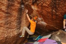 Bouldering in Hueco Tanks on 12/24/2019 with Blue Lizard Climbing and Yoga

Filename: SRM_20191224_1233540.jpg
Aperture: f/5.6
Shutter Speed: 1/250
Body: Canon EOS-1D Mark II
Lens: Canon EF 16-35mm f/2.8 L