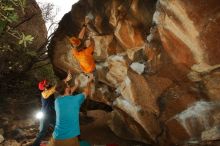 Bouldering in Hueco Tanks on 12/24/2019 with Blue Lizard Climbing and Yoga

Filename: SRM_20191224_1319090.jpg
Aperture: f/8.0
Shutter Speed: 1/250
Body: Canon EOS-1D Mark II
Lens: Canon EF 16-35mm f/2.8 L