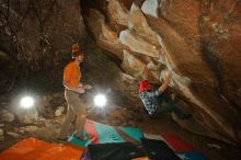 Bouldering in Hueco Tanks on 12/24/2019 with Blue Lizard Climbing and Yoga

Filename: SRM_20191224_1331030.jpg
Aperture: f/8.0
Shutter Speed: 1/250
Body: Canon EOS-1D Mark II
Lens: Canon EF 16-35mm f/2.8 L