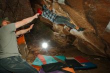 Bouldering in Hueco Tanks on 12/24/2019 with Blue Lizard Climbing and Yoga

Filename: SRM_20191224_1331230.jpg
Aperture: f/8.0
Shutter Speed: 1/250
Body: Canon EOS-1D Mark II
Lens: Canon EF 16-35mm f/2.8 L