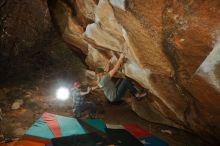 Bouldering in Hueco Tanks on 12/24/2019 with Blue Lizard Climbing and Yoga

Filename: SRM_20191224_1335390.jpg
Aperture: f/8.0
Shutter Speed: 1/250
Body: Canon EOS-1D Mark II
Lens: Canon EF 16-35mm f/2.8 L