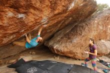 Bouldering in Hueco Tanks on 12/24/2019 with Blue Lizard Climbing and Yoga

Filename: SRM_20191224_1338360.jpg
Aperture: f/5.6
Shutter Speed: 1/250
Body: Canon EOS-1D Mark II
Lens: Canon EF 16-35mm f/2.8 L