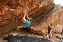 Bouldering in Hueco Tanks on 12/24/2019 with Blue Lizard Climbing and Yoga

Filename: SRM_20191224_1338460.jpg
Aperture: f/5.6
Shutter Speed: 1/250
Body: Canon EOS-1D Mark II
Lens: Canon EF 16-35mm f/2.8 L