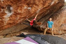 Bouldering in Hueco Tanks on 12/24/2019 with Blue Lizard Climbing and Yoga

Filename: SRM_20191224_1349430.jpg
Aperture: f/5.6
Shutter Speed: 1/250
Body: Canon EOS-1D Mark II
Lens: Canon EF 16-35mm f/2.8 L