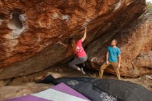 Bouldering in Hueco Tanks on 12/24/2019 with Blue Lizard Climbing and Yoga

Filename: SRM_20191224_1349440.jpg
Aperture: f/6.3
Shutter Speed: 1/250
Body: Canon EOS-1D Mark II
Lens: Canon EF 16-35mm f/2.8 L