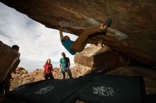 Bouldering in Hueco Tanks on 12/24/2019 with Blue Lizard Climbing and Yoga

Filename: SRM_20191224_1358300.jpg
Aperture: f/8.0
Shutter Speed: 1/250
Body: Canon EOS-1D Mark II
Lens: Canon EF 16-35mm f/2.8 L