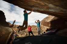 Bouldering in Hueco Tanks on 12/24/2019 with Blue Lizard Climbing and Yoga

Filename: SRM_20191224_1359240.jpg
Aperture: f/8.0
Shutter Speed: 1/250
Body: Canon EOS-1D Mark II
Lens: Canon EF 16-35mm f/2.8 L