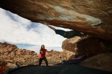 Bouldering in Hueco Tanks on 12/24/2019 with Blue Lizard Climbing and Yoga

Filename: SRM_20191224_1400220.jpg
Aperture: f/8.0
Shutter Speed: 1/250
Body: Canon EOS-1D Mark II
Lens: Canon EF 16-35mm f/2.8 L