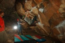 Bouldering in Hueco Tanks on 12/24/2019 with Blue Lizard Climbing and Yoga

Filename: SRM_20191224_1412320.jpg
Aperture: f/8.0
Shutter Speed: 1/250
Body: Canon EOS-1D Mark II
Lens: Canon EF 16-35mm f/2.8 L