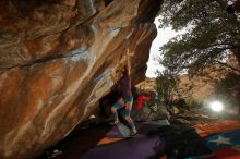 Bouldering in Hueco Tanks on 12/24/2019 with Blue Lizard Climbing and Yoga

Filename: SRM_20191224_1418150.jpg
Aperture: f/8.0
Shutter Speed: 1/250
Body: Canon EOS-1D Mark II
Lens: Canon EF 16-35mm f/2.8 L