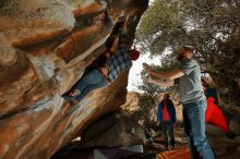 Bouldering in Hueco Tanks on 12/24/2019 with Blue Lizard Climbing and Yoga

Filename: SRM_20191224_1421480.jpg
Aperture: f/8.0
Shutter Speed: 1/250
Body: Canon EOS-1D Mark II
Lens: Canon EF 16-35mm f/2.8 L