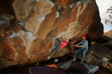 Bouldering in Hueco Tanks on 12/24/2019 with Blue Lizard Climbing and Yoga

Filename: SRM_20191224_1428170.jpg
Aperture: f/8.0
Shutter Speed: 1/250
Body: Canon EOS-1D Mark II
Lens: Canon EF 16-35mm f/2.8 L