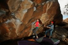 Bouldering in Hueco Tanks on 12/24/2019 with Blue Lizard Climbing and Yoga

Filename: SRM_20191224_1428190.jpg
Aperture: f/8.0
Shutter Speed: 1/250
Body: Canon EOS-1D Mark II
Lens: Canon EF 16-35mm f/2.8 L