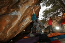 Bouldering in Hueco Tanks on 12/24/2019 with Blue Lizard Climbing and Yoga

Filename: SRM_20191224_1429061.jpg
Aperture: f/8.0
Shutter Speed: 1/250
Body: Canon EOS-1D Mark II
Lens: Canon EF 16-35mm f/2.8 L