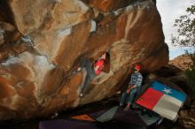 Bouldering in Hueco Tanks on 12/24/2019 with Blue Lizard Climbing and Yoga

Filename: SRM_20191224_1431230.jpg
Aperture: f/8.0
Shutter Speed: 1/250
Body: Canon EOS-1D Mark II
Lens: Canon EF 16-35mm f/2.8 L