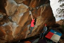 Bouldering in Hueco Tanks on 12/24/2019 with Blue Lizard Climbing and Yoga

Filename: SRM_20191224_1432580.jpg
Aperture: f/8.0
Shutter Speed: 1/250
Body: Canon EOS-1D Mark II
Lens: Canon EF 16-35mm f/2.8 L