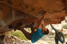Bouldering in Hueco Tanks on 12/24/2019 with Blue Lizard Climbing and Yoga

Filename: SRM_20191224_1602330.jpg
Aperture: f/3.5
Shutter Speed: 1/250
Body: Canon EOS-1D Mark II
Lens: Canon EF 50mm f/1.8 II