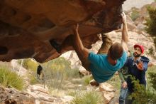 Bouldering in Hueco Tanks on 12/24/2019 with Blue Lizard Climbing and Yoga

Filename: SRM_20191224_1602440.jpg
Aperture: f/5.0
Shutter Speed: 1/250
Body: Canon EOS-1D Mark II
Lens: Canon EF 50mm f/1.8 II