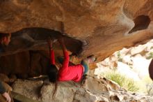 Bouldering in Hueco Tanks on 12/24/2019 with Blue Lizard Climbing and Yoga

Filename: SRM_20191224_1607410.jpg
Aperture: f/3.2
Shutter Speed: 1/200
Body: Canon EOS-1D Mark II
Lens: Canon EF 50mm f/1.8 II