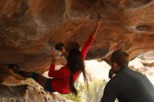 Bouldering in Hueco Tanks on 12/24/2019 with Blue Lizard Climbing and Yoga

Filename: SRM_20191224_1609000.jpg
Aperture: f/3.2
Shutter Speed: 1/200
Body: Canon EOS-1D Mark II
Lens: Canon EF 50mm f/1.8 II