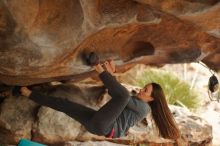 Bouldering in Hueco Tanks on 12/24/2019 with Blue Lizard Climbing and Yoga

Filename: SRM_20191224_1625040.jpg
Aperture: f/2.5
Shutter Speed: 1/250
Body: Canon EOS-1D Mark II
Lens: Canon EF 50mm f/1.8 II