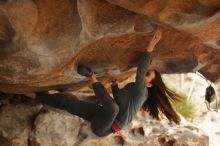 Bouldering in Hueco Tanks on 12/24/2019 with Blue Lizard Climbing and Yoga

Filename: SRM_20191224_1625050.jpg
Aperture: f/2.5
Shutter Speed: 1/250
Body: Canon EOS-1D Mark II
Lens: Canon EF 50mm f/1.8 II