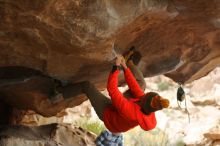 Bouldering in Hueco Tanks on 12/24/2019 with Blue Lizard Climbing and Yoga

Filename: SRM_20191224_1628540.jpg
Aperture: f/2.5
Shutter Speed: 1/250
Body: Canon EOS-1D Mark II
Lens: Canon EF 50mm f/1.8 II