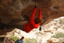 Bouldering in Hueco Tanks on 12/24/2019 with Blue Lizard Climbing and Yoga

Filename: SRM_20191224_1629010.jpg
Aperture: f/2.8
Shutter Speed: 1/250
Body: Canon EOS-1D Mark II
Lens: Canon EF 50mm f/1.8 II