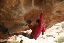 Bouldering in Hueco Tanks on 12/24/2019 with Blue Lizard Climbing and Yoga

Filename: SRM_20191224_1629440.jpg
Aperture: f/2.2
Shutter Speed: 1/250
Body: Canon EOS-1D Mark II
Lens: Canon EF 50mm f/1.8 II