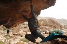 Bouldering in Hueco Tanks on 12/24/2019 with Blue Lizard Climbing and Yoga

Filename: SRM_20191224_1632170.jpg
Aperture: f/5.0
Shutter Speed: 1/250
Body: Canon EOS-1D Mark II
Lens: Canon EF 50mm f/1.8 II