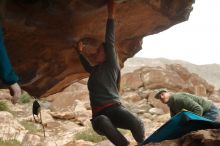 Bouldering in Hueco Tanks on 12/24/2019 with Blue Lizard Climbing and Yoga

Filename: SRM_20191224_1632171.jpg
Aperture: f/4.5
Shutter Speed: 1/250
Body: Canon EOS-1D Mark II
Lens: Canon EF 50mm f/1.8 II